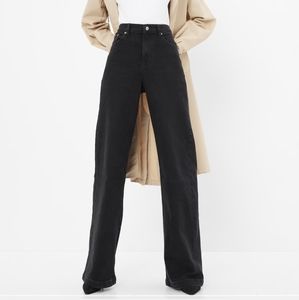 TALL Gap high rise stride wide leg jeans